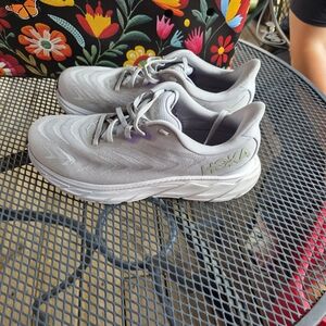 HOKA Gray Running Shoes